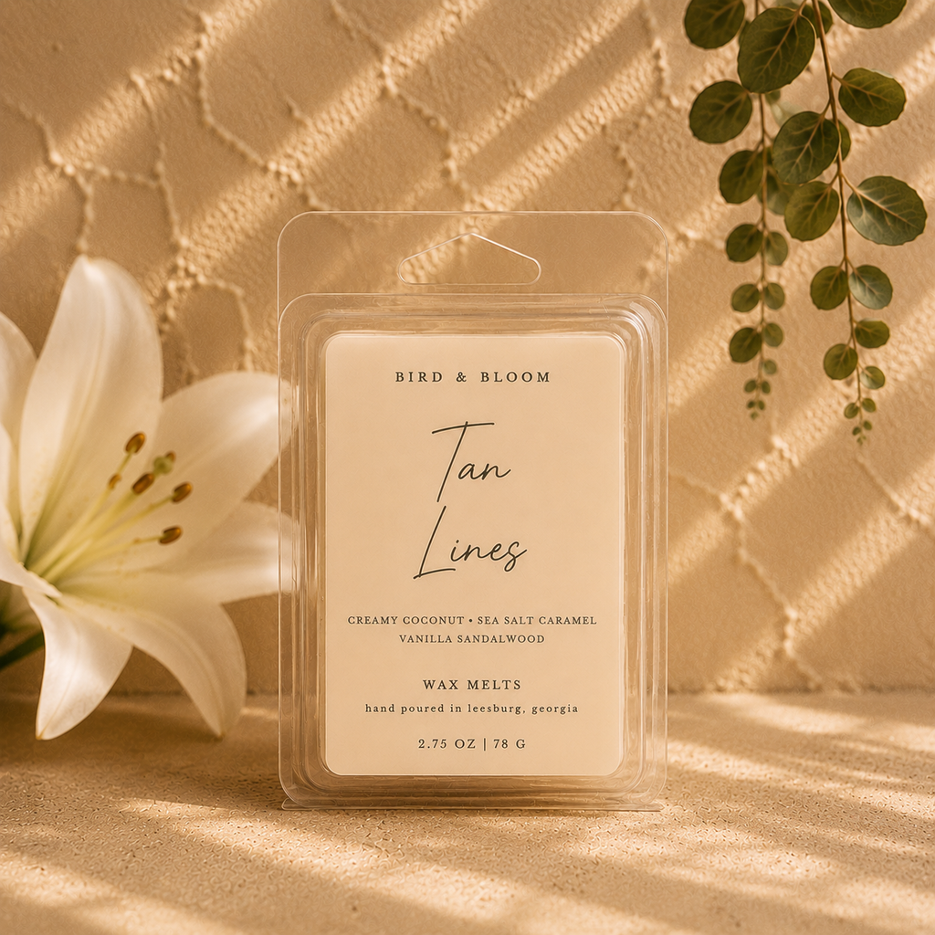 3 Oz 6 Squared Handmade Pure Beeswax Melts
